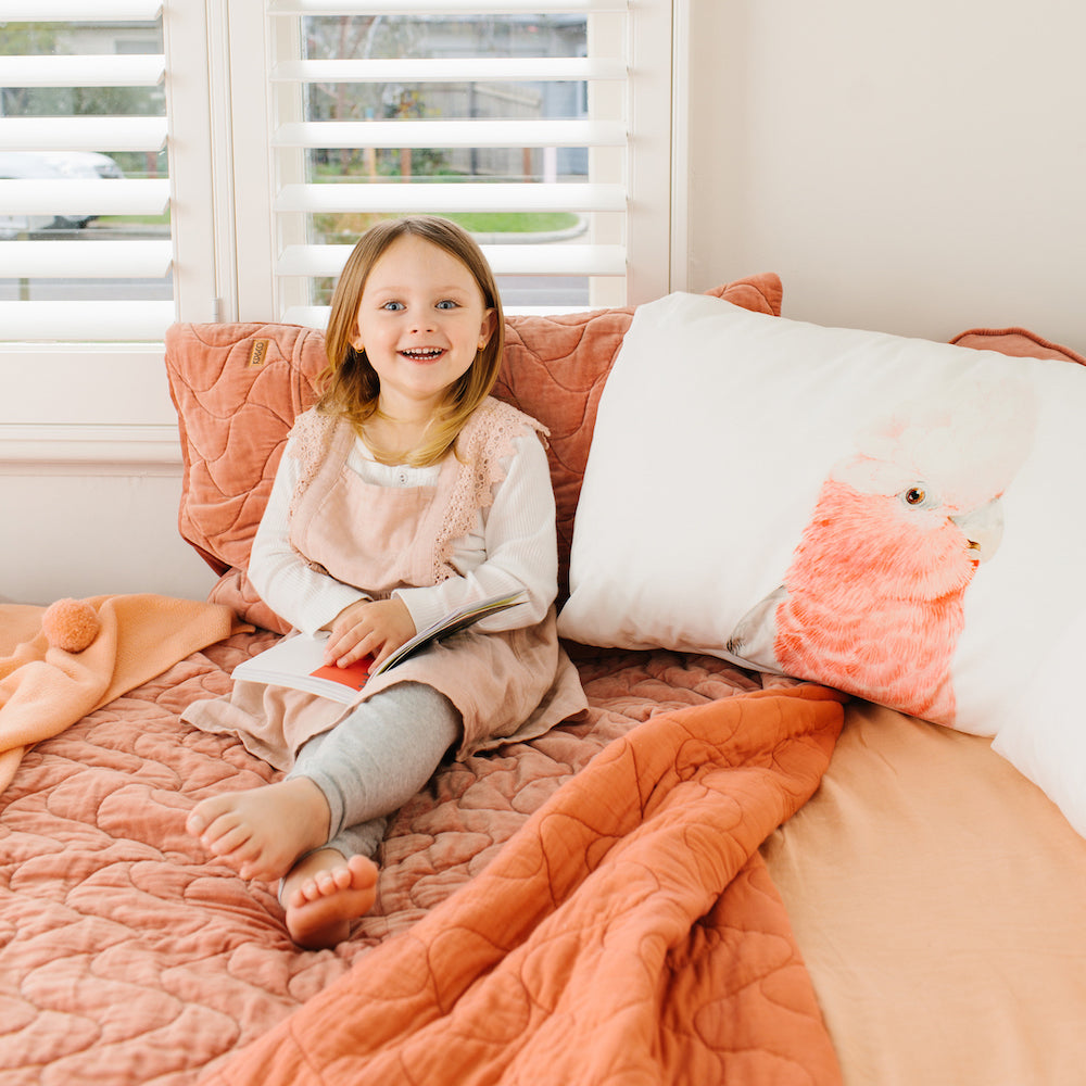 Gary the Galah Pillowcase - For Me By Dee