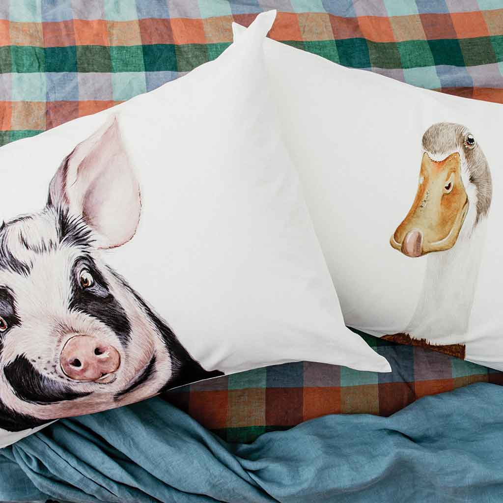 Darryl the Duck Pillowcase