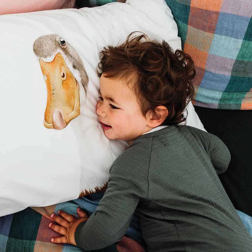 Darryl the Duck Pillowcase