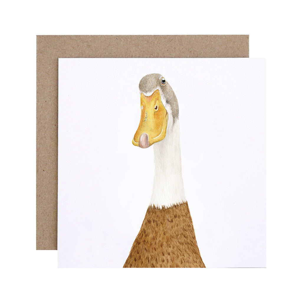 Darryl the Duck Greeting Card