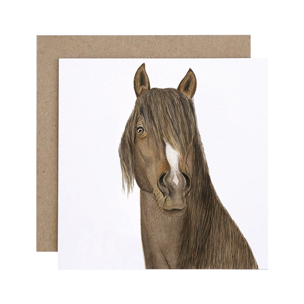 Winslow the Horse Greeting Card