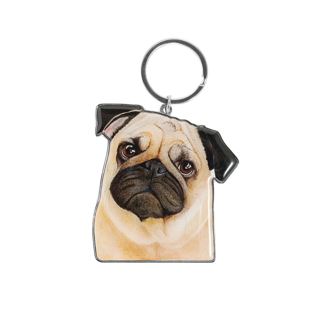 Pedro the Pug Key Chain For Me By Dee Wholesale