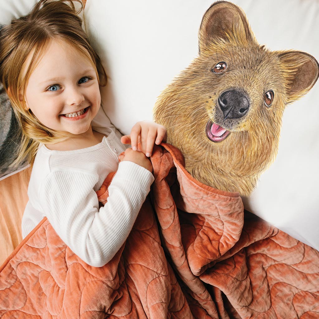 Quentin the Quokka Pillowcase