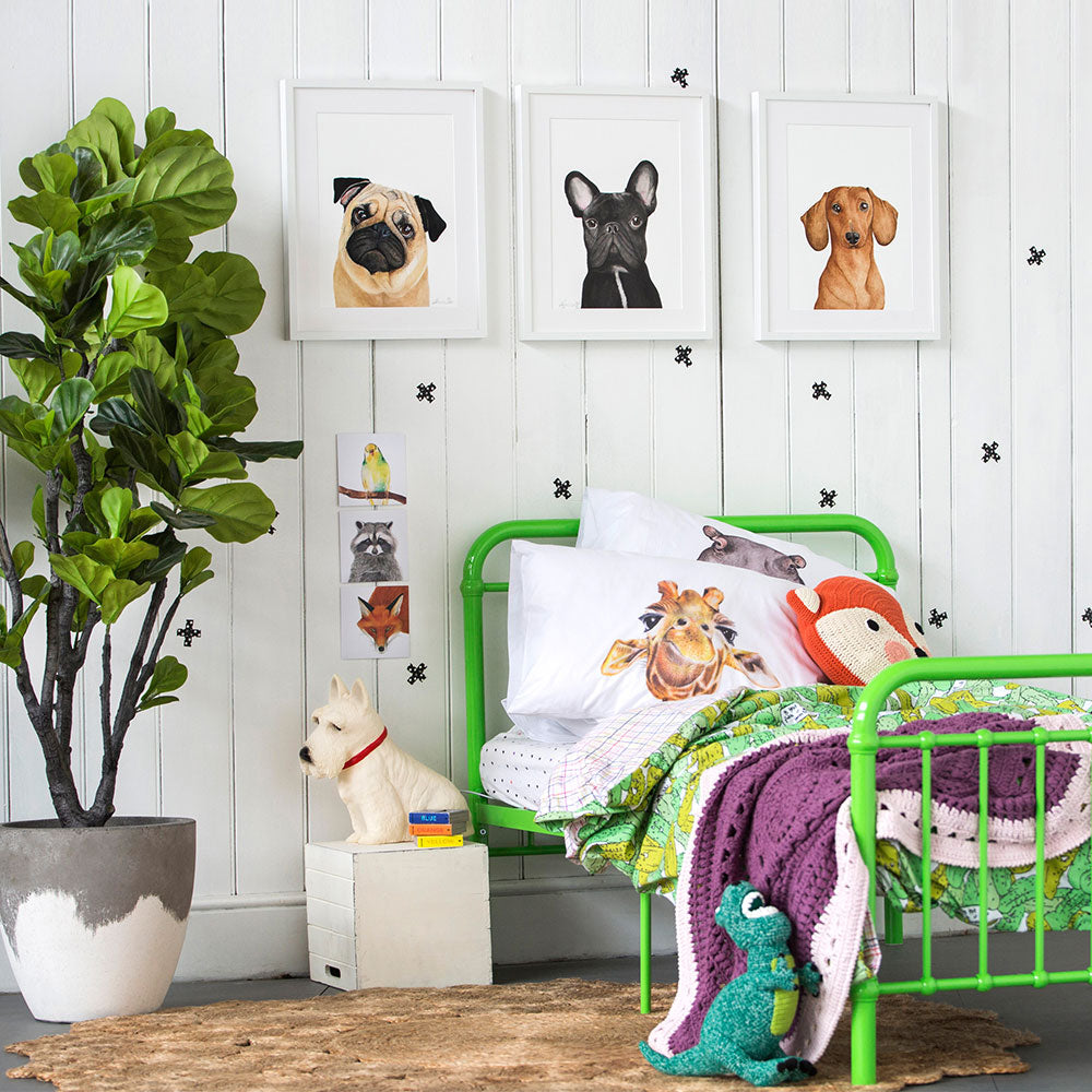 Gilbert the French Bulldog Print - For Me By Dee