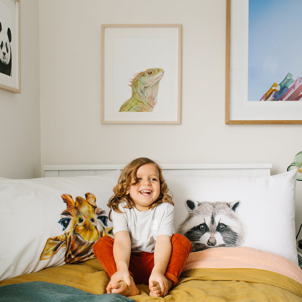 Triton the Tuatara Print - For Me By Dee