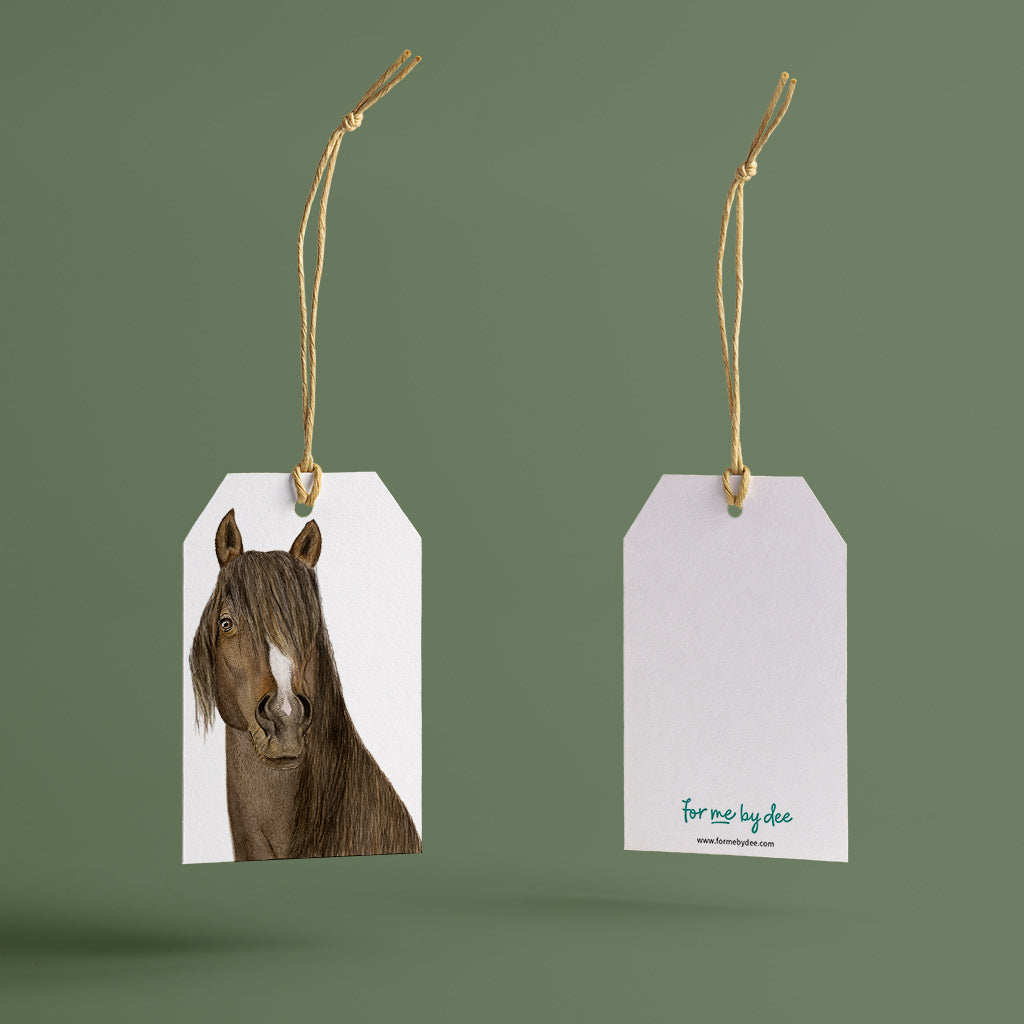 Winslow the Horse Gift Tags
